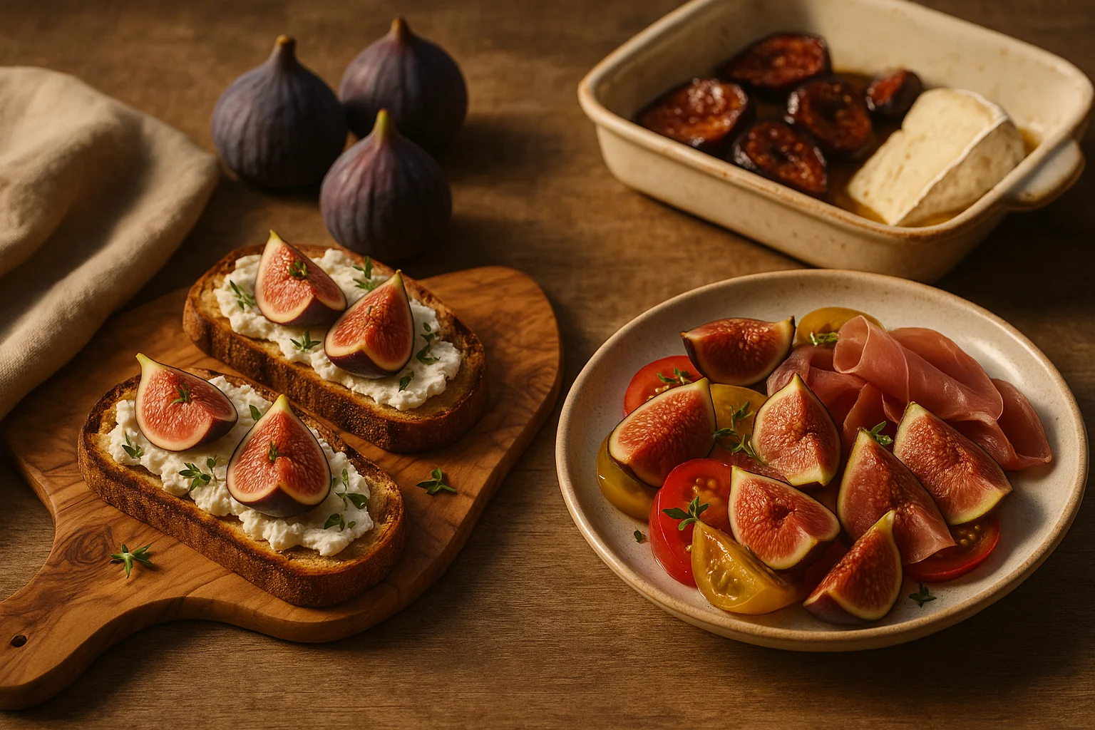 Figues de fin d’été : 5 recettes salées très simples