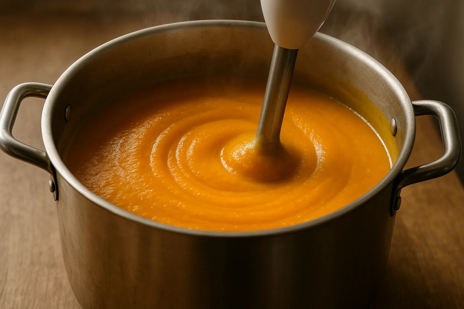 Velouté de potimarron ultra onctueux sans crème en 30 min